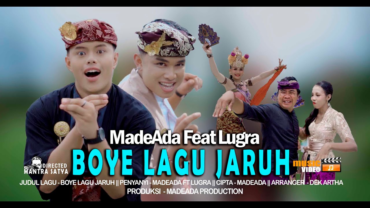 Boye Lagu Jaruh - MadeAda Ft Lugra [ OFFICIAL VIDEO KLIP ]