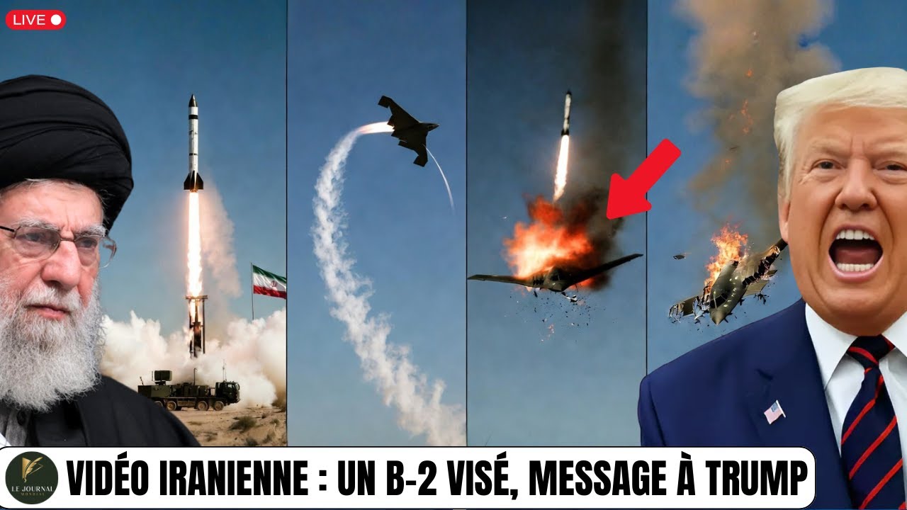 B-2 abattus ?  L’Iran revendique un STRIKE choc contre les bombardiers furtifs US