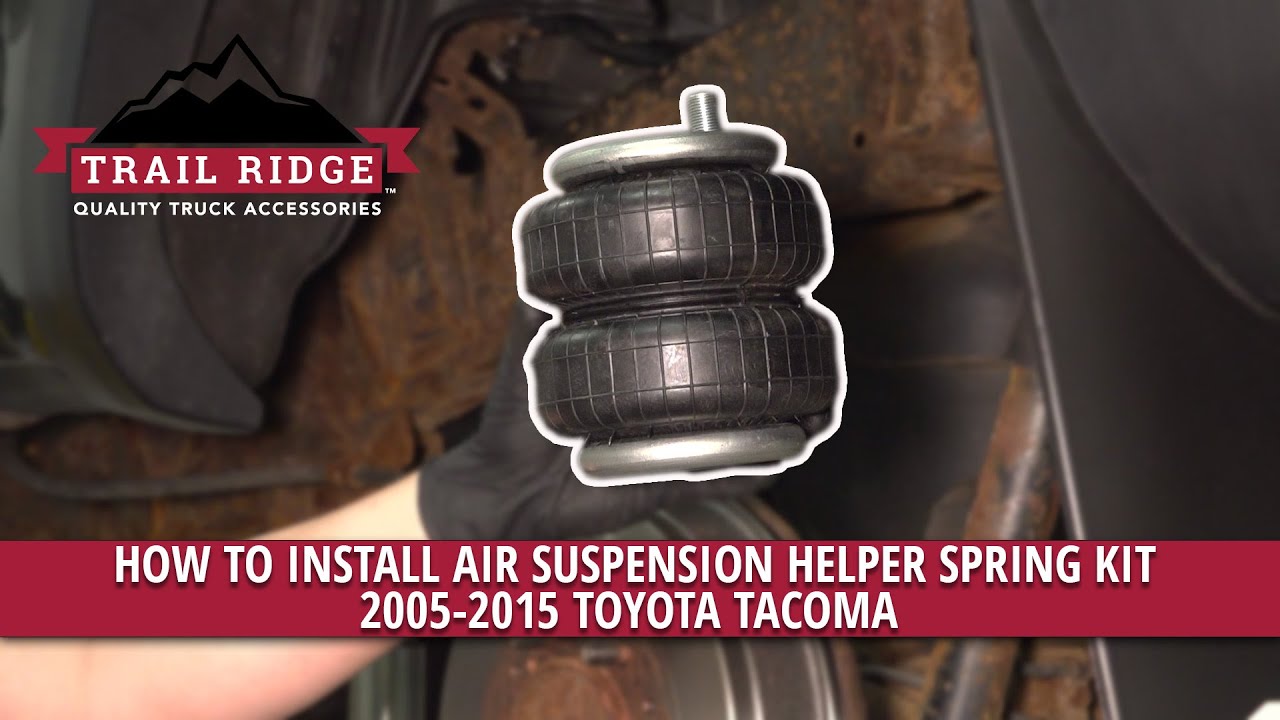How to Install Air Suspension Helper Spring Kit 2005-2015 Toyota Tacoma