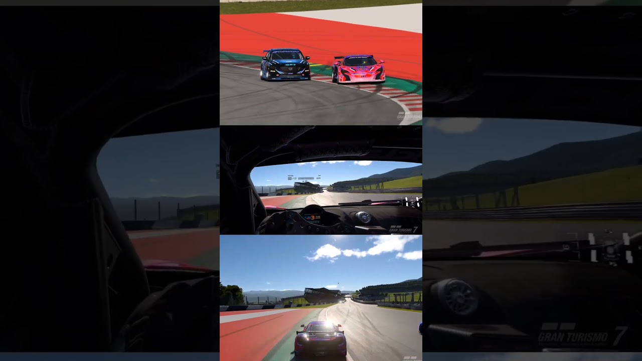 Racing with friends! 