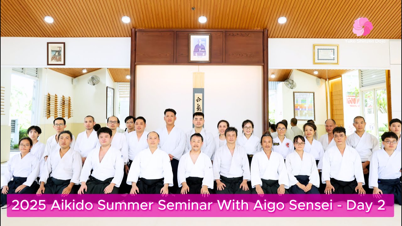 2025 Aikido Summer Seminar with AIGO Sensei – Day 2