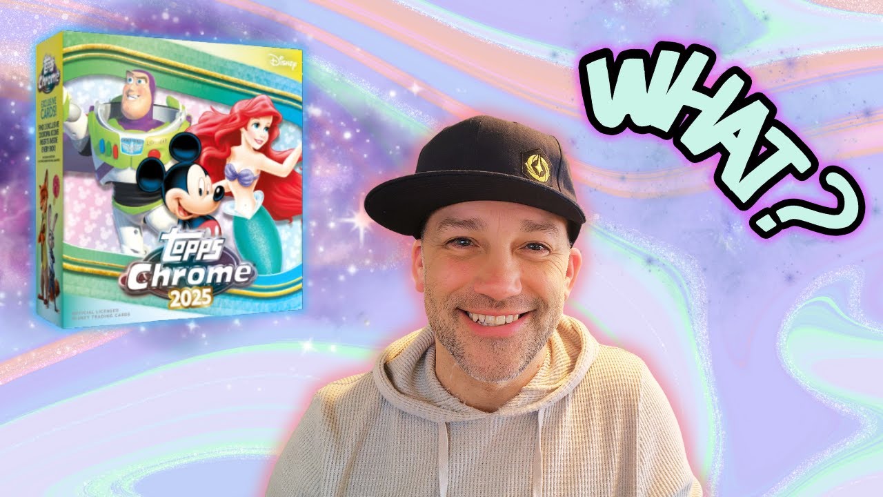 У меня пакет ошибок! Topps Chrome DISNEY Opening