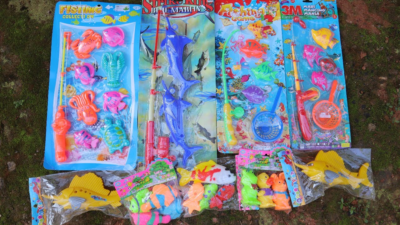 Mencari Mainan Baru ikan satu Set, Ikan Nemo, Mainan Pancingan Ikan, Ikan koki#hewanlautofficial