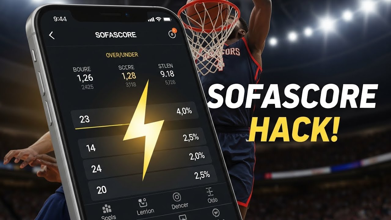 Basketball 🏀 Over/Under HACK ⚡ with Sofascore! (5-Min WINNING Strategy)