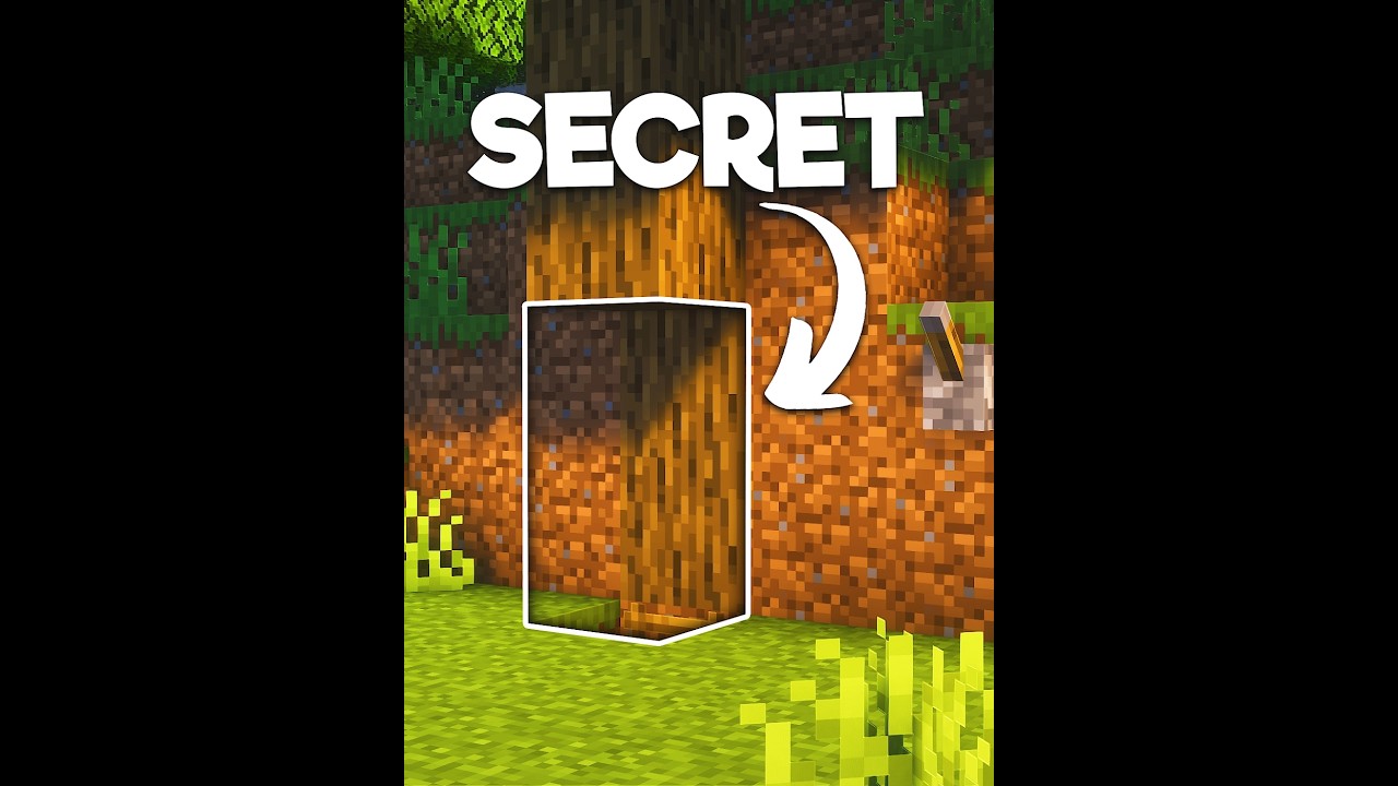Minecraft Secret Underground Base 🤫