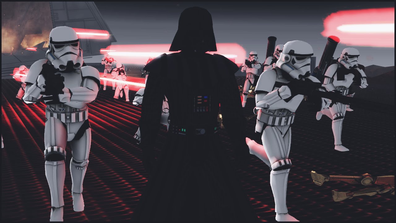 IMPERIAL INVASION OF MUSTAFAR - Star Wars: Galaxy at War Mod Gameplay