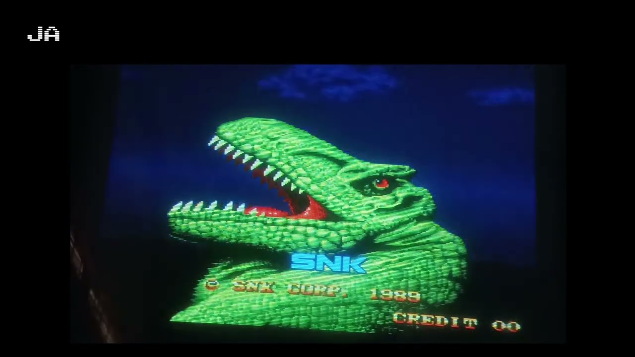 Prehistoric Isle in 1930 de SNK (bootleg), error RAM sprite.