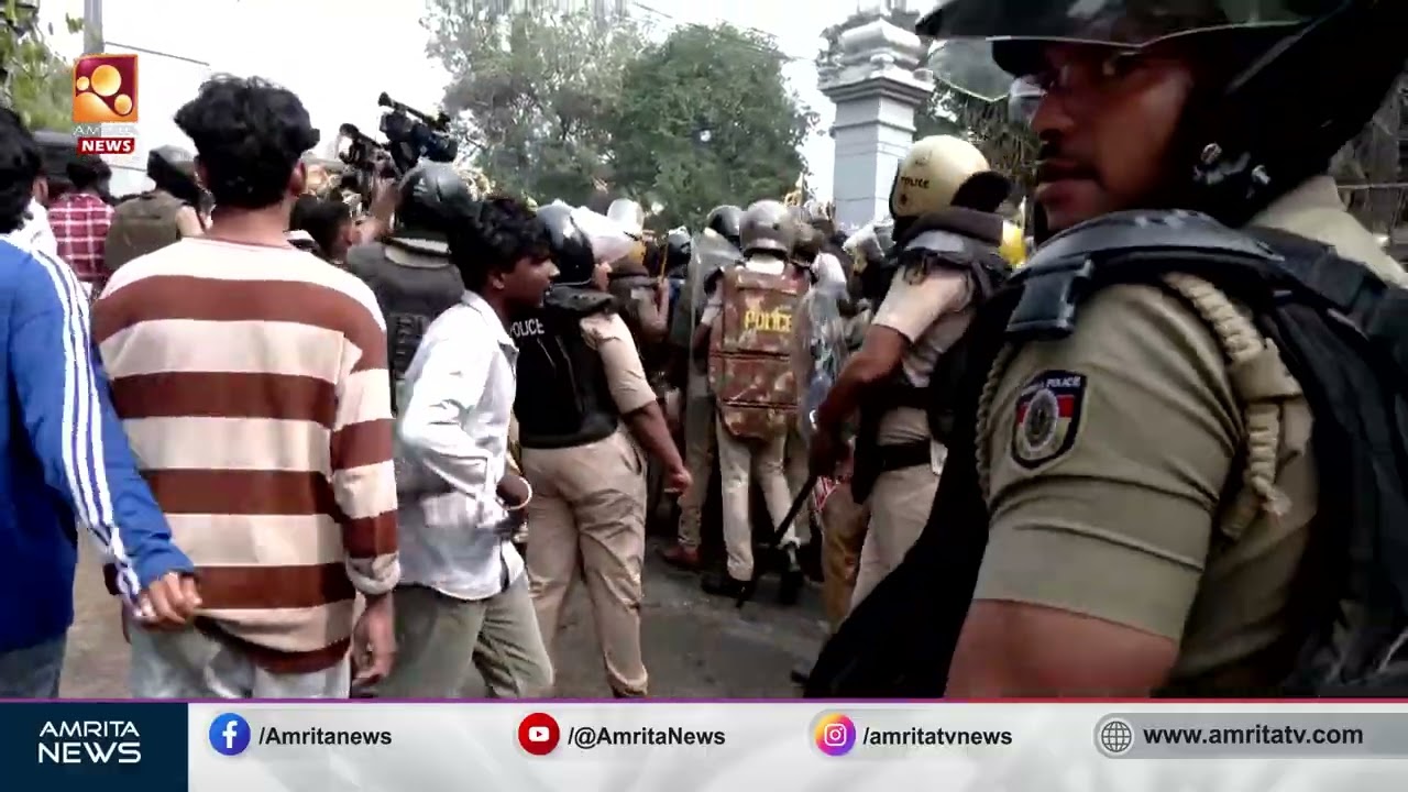 കേരള സർവകലാശാല  വി സി മോഹനൻ കുന്നുമ്മലിനെതിരെ സമരം വ്യാപിപ്പിച്ച് എസ്എഫ്ഐ | University of Kerala