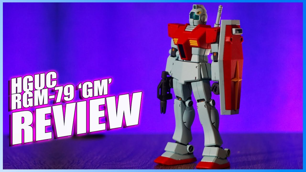 HGUC RGM 79 GM [High Grade Gunpla Review]