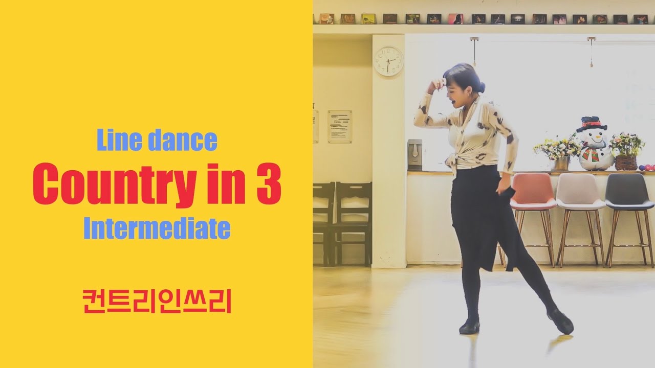 Country in 3 (CBA 2021) Line dance by Michele Burton, Maddison Glover & Jo Thompson Szymanski