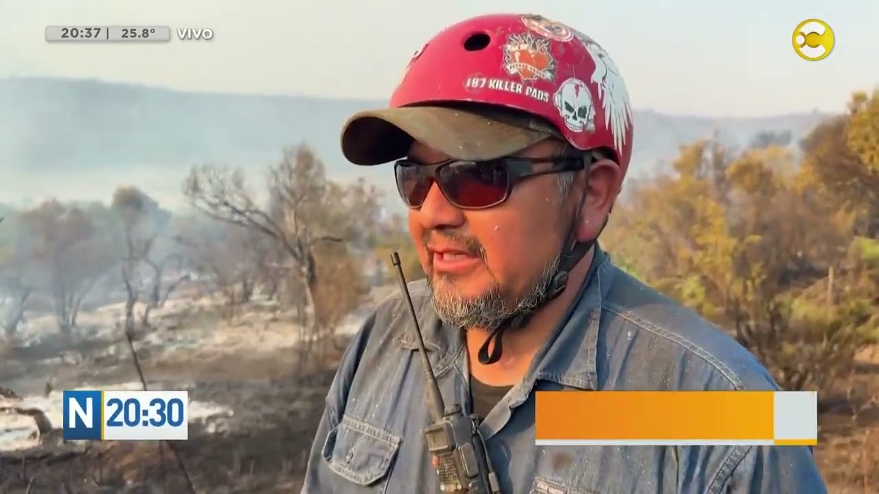 Incendios en Chubut: alerta por tormentas eléctricas en Los Alerces | N20:30 | 30-01-2026