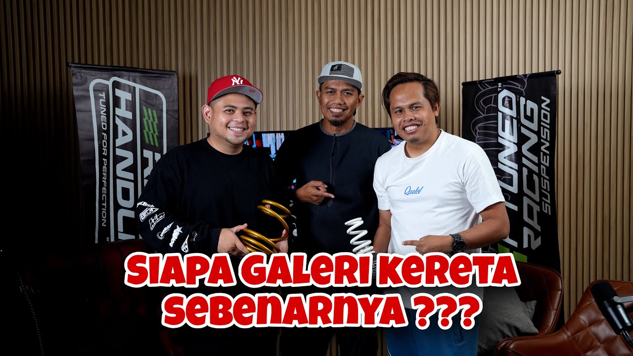 Qartel Podcast PT1 : CHANNEL AUTOMOTIF 1 JUTA SUBSCRIBER PERTAMA DI MALAYSIA, GALERI KERETA !!!