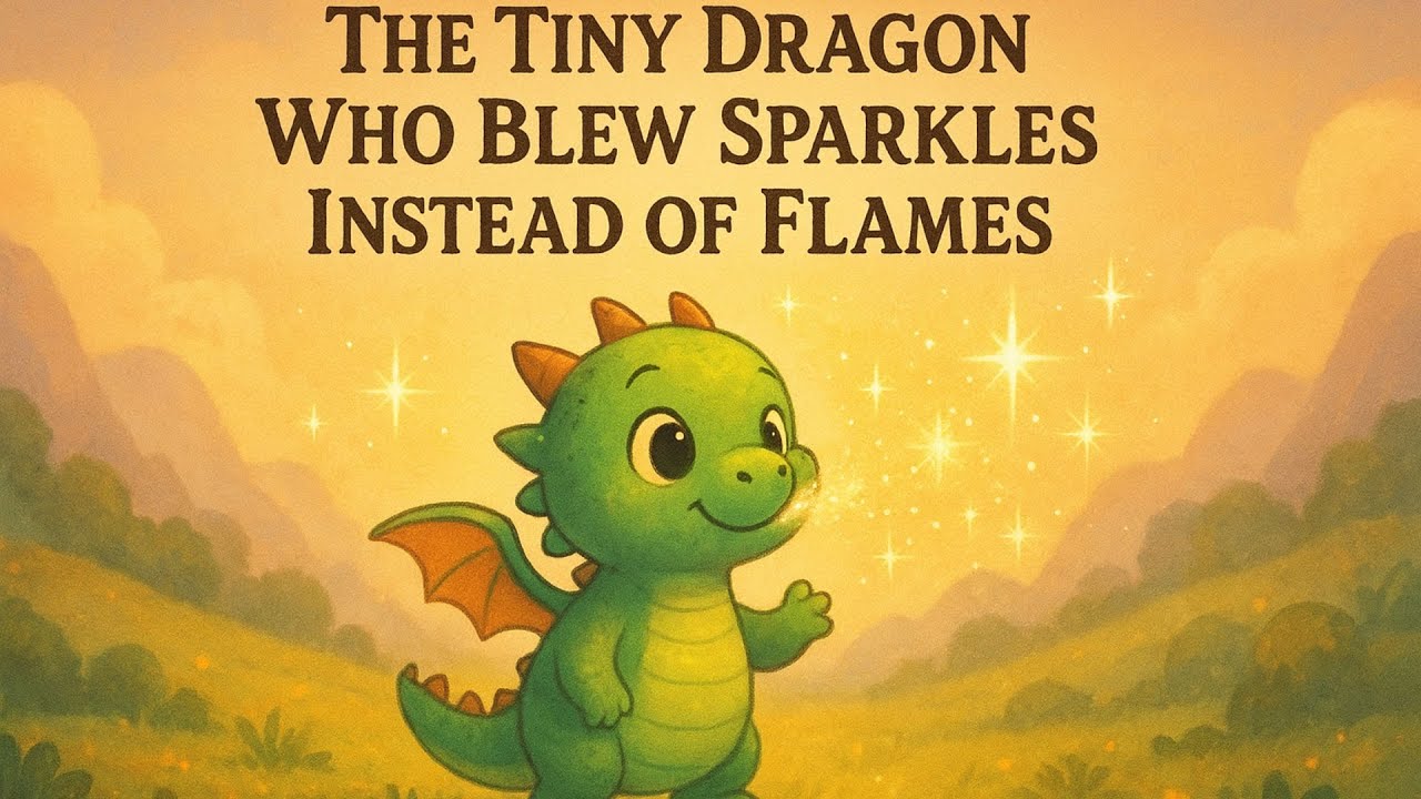 The Tiny Dragon Who Blew Sparkles Instead of Flames
