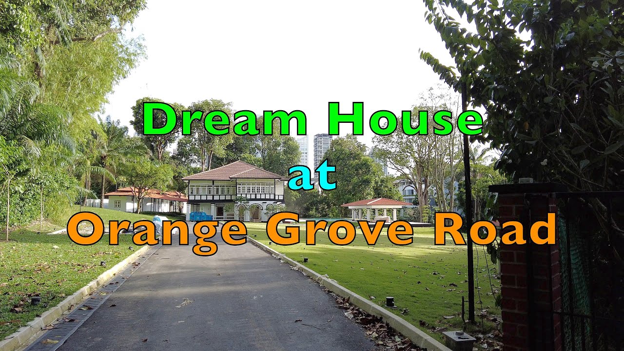 Orange Grove Road - Singapore Scene 4K #Singapore #4K