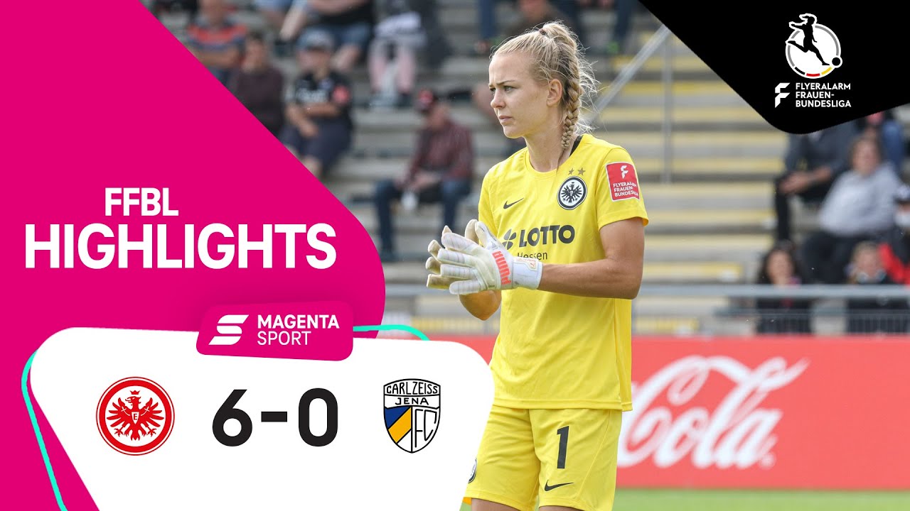 Eintracht Frankfurt - FC Carl Zeiss Jena | 8. Spieltag, 2021/2022 | MAGENTA SPORT