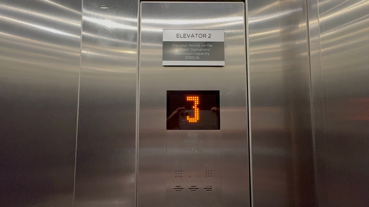 Nashville TN Kone Ecodisc Elevators at Vanderbilt Science and Engineering Building 