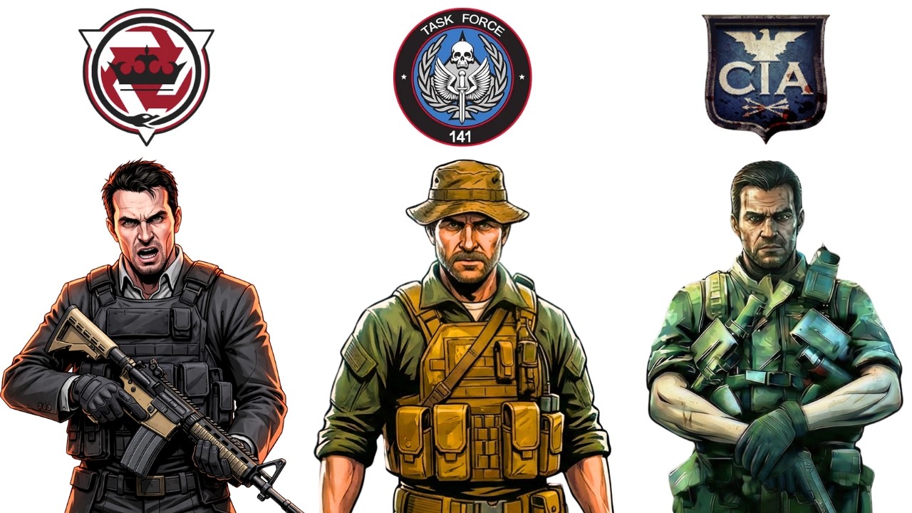 Как на самом деле работает каждая фракция в Call of Duty.