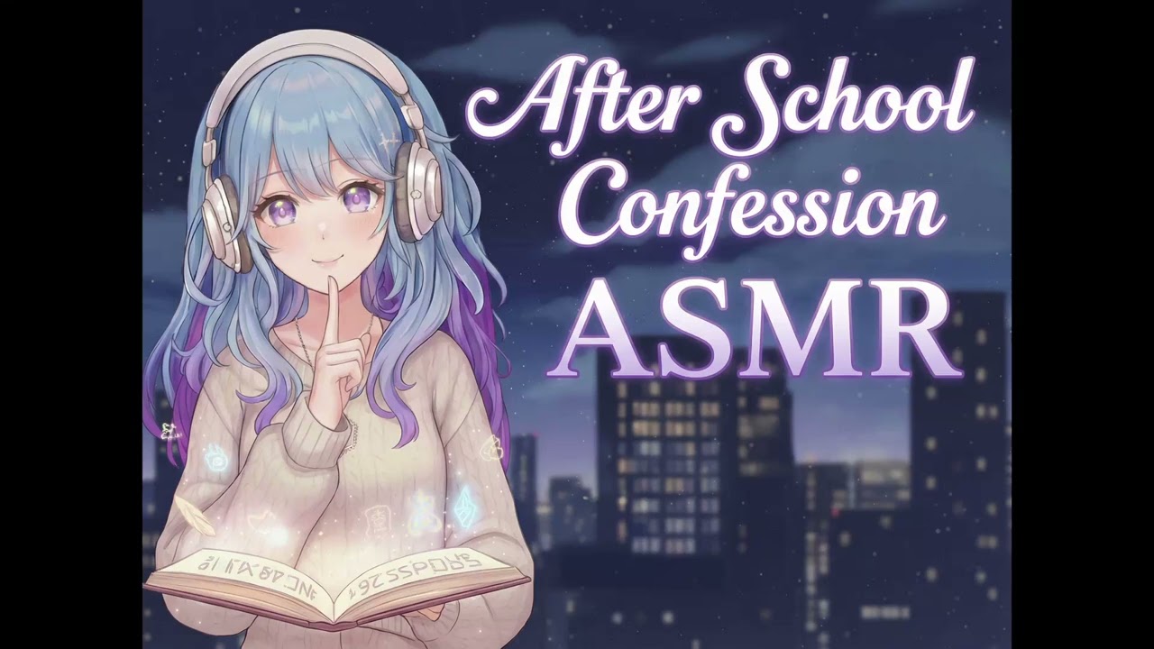 [F4M] After School Confession ASMR, Cute Tsundere Anime Girlfriend Roleplay