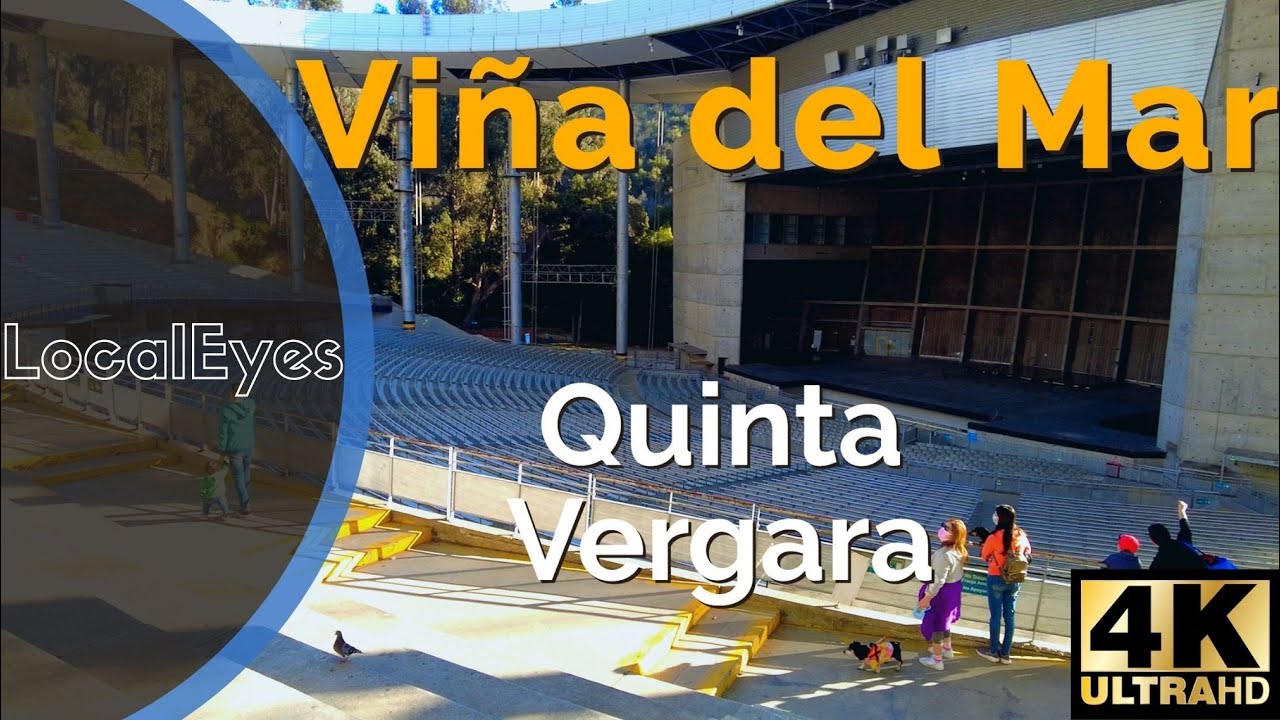 Vi&ntilde;a del mar - Quinta Vergara - Chile 2021 [4K 60fps]