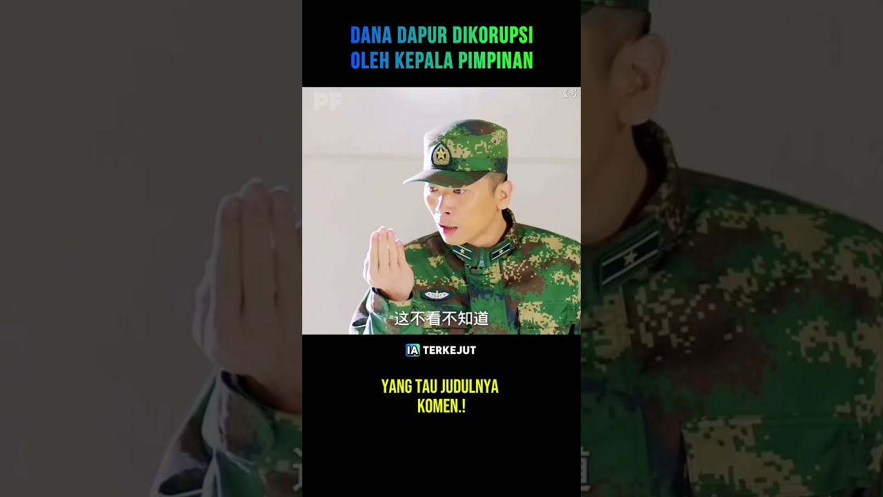 Dana dapur dikorupsi oleh pimpinan #cuplikanfilm