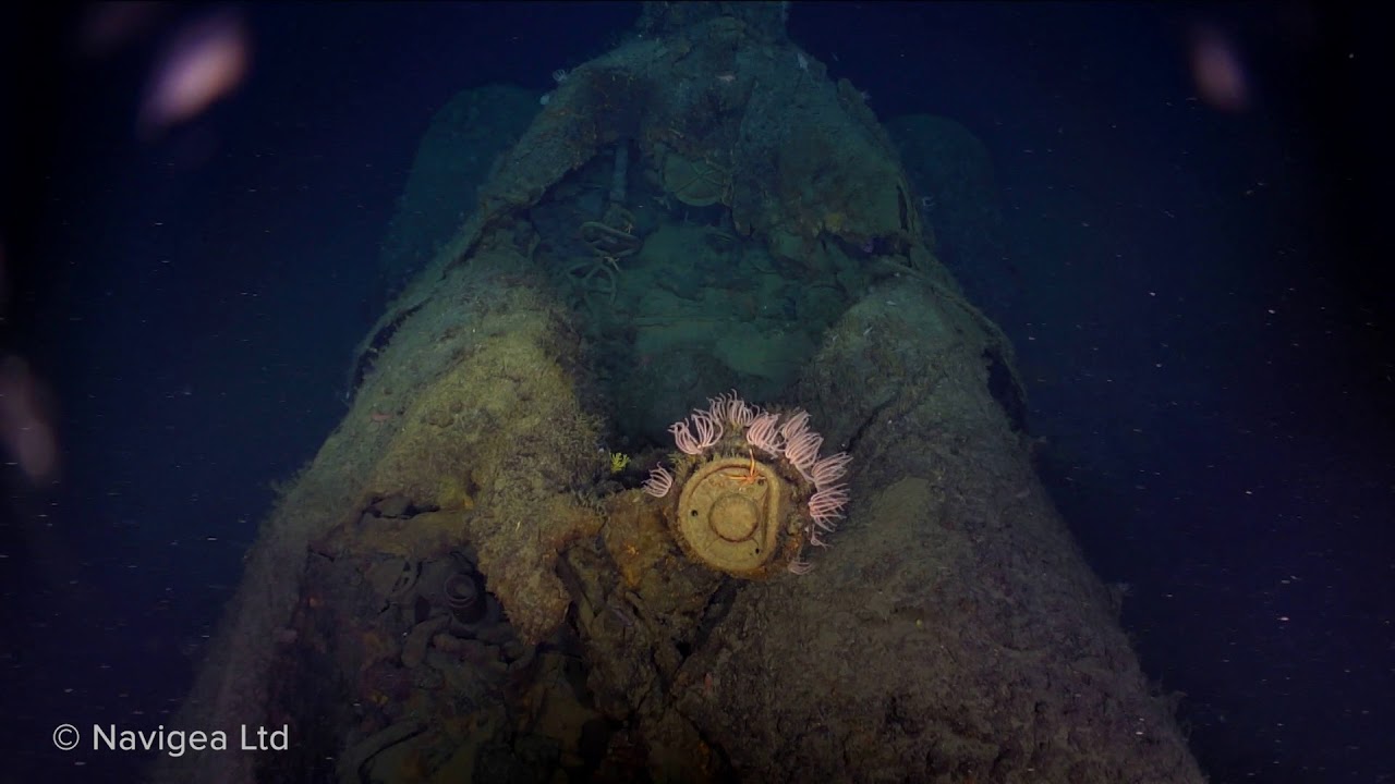 RV Petrel Survey Footage of HMAS AE1