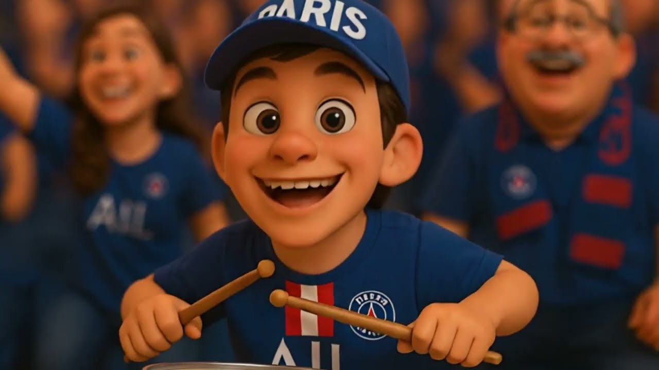 Rouler rouler le PSG | Ligue des champions de football | Chanson pour enfants | KidsMizik