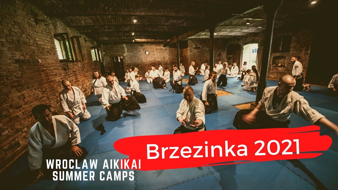 Toko J. Flower sensei Athens Aikido  and P. Masztalerz sensei Wrocław Aikikai Summer Camp 2021