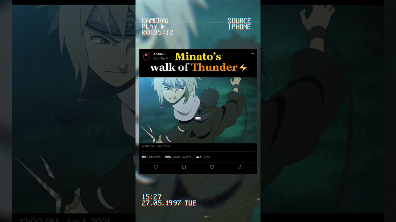 The Yellow Flash decided to take a stroll⚡️  