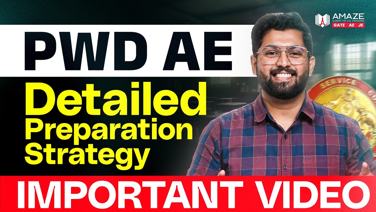 ⚡PWD AE⚡  Crack  ചെയ്യണ്ടേ?? | Detailed Preparation Strategy Webinar | LIVE | Amaze Academy
