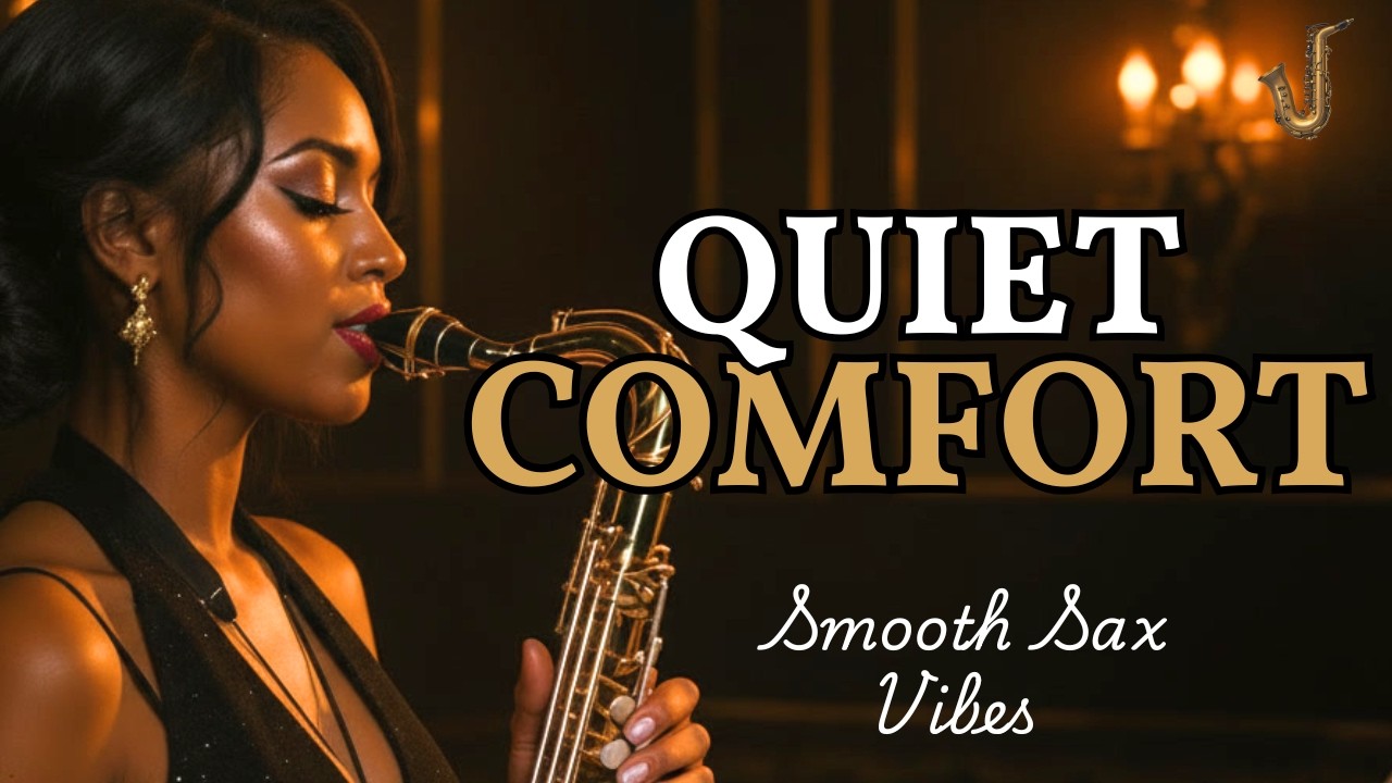 Midnight Jazz Lounge for Late Nights 🌙 Smooth Sax & Soft Ambience for Gentle Hours & Quiet Comfort