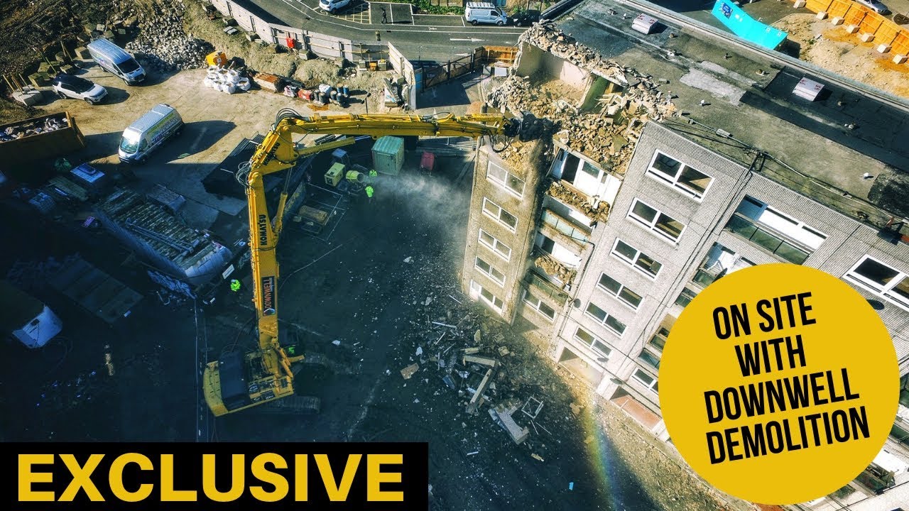 Demolition TV - Downwell Demolition - Lewisham, south London