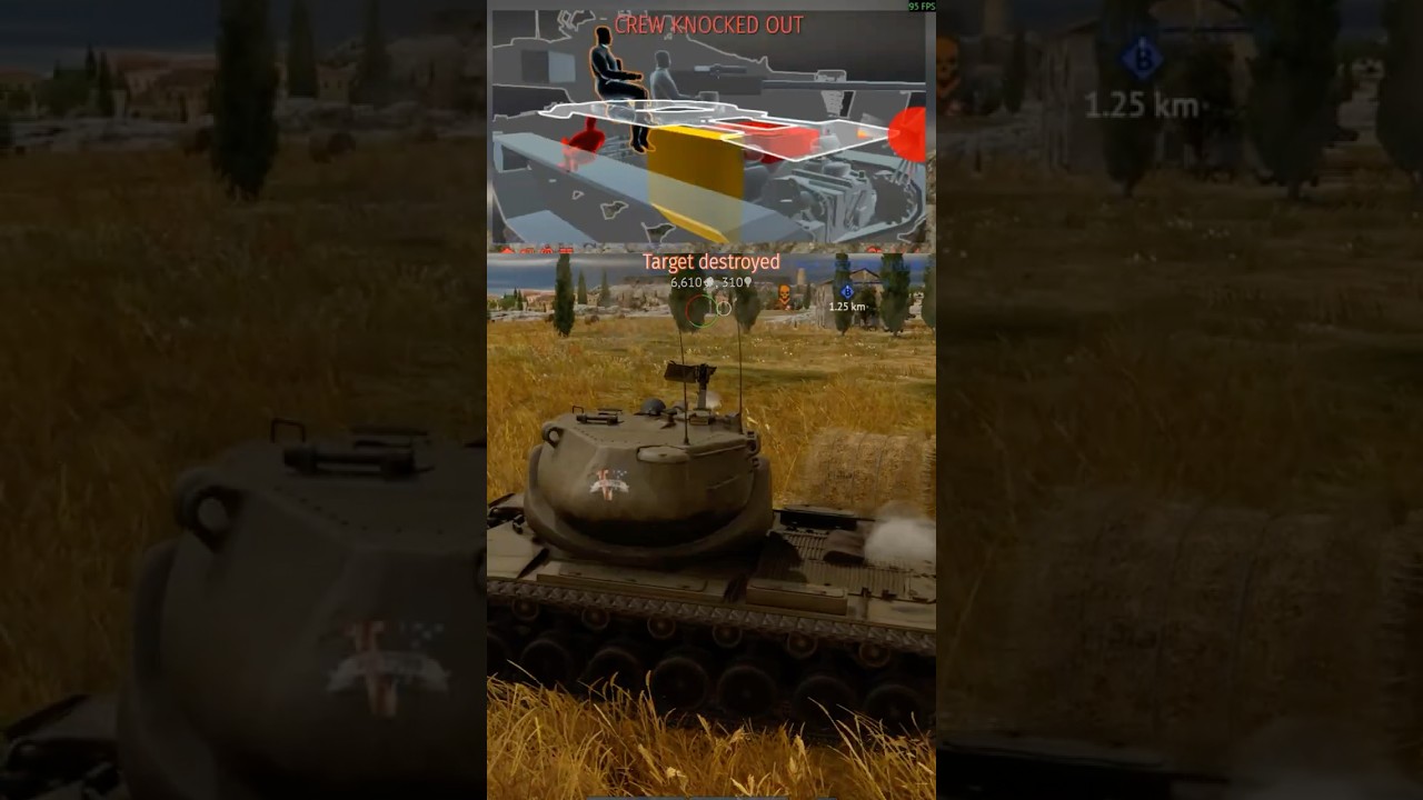 T58 - Как экономить боеприпасы #warthunder #shorts #t58