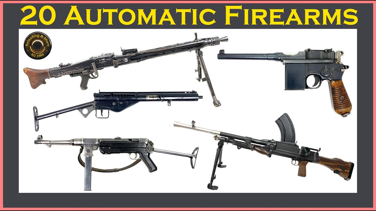 Forgotten Weapons - Mauser, MP 38, MG 34, Sten, Beretta, BSA Thompson & More