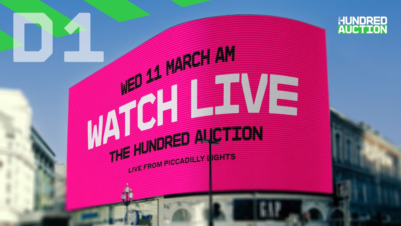 🔴 WATCH Live | The Hundred Auction | Wednesday 11 March - 10AM