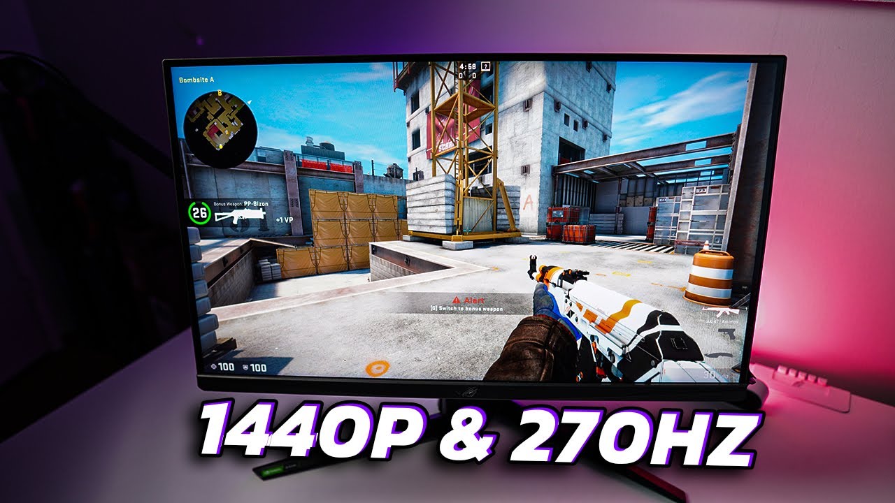 1440p и 270 Гц &mdash; это God Tier для CS:GO и Valorant? (Asus XG27AQM)