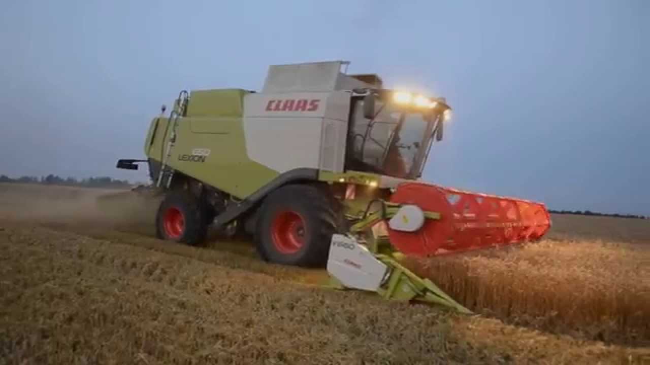 Claas Lexion 650 Wheat Harvest 2014