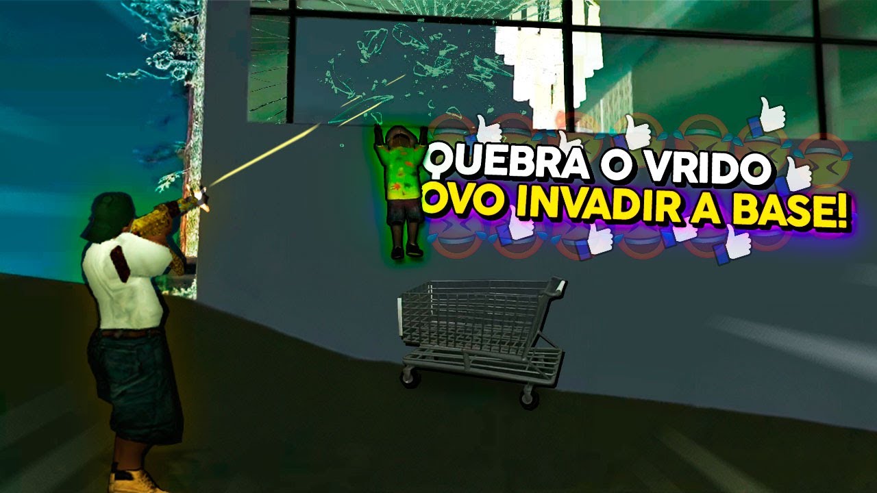 GTA MTA RP - JUNIN CONHECEU UM AMIGUINHO MAIS DOIDO QUE ELE! *invadimos a base* kkkkkjj