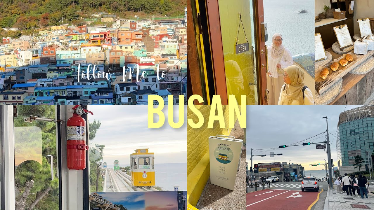 Korea Vlog 🇰🇷 (Part 1) | 3 Days in Busan , tried salt bread for the first time.
