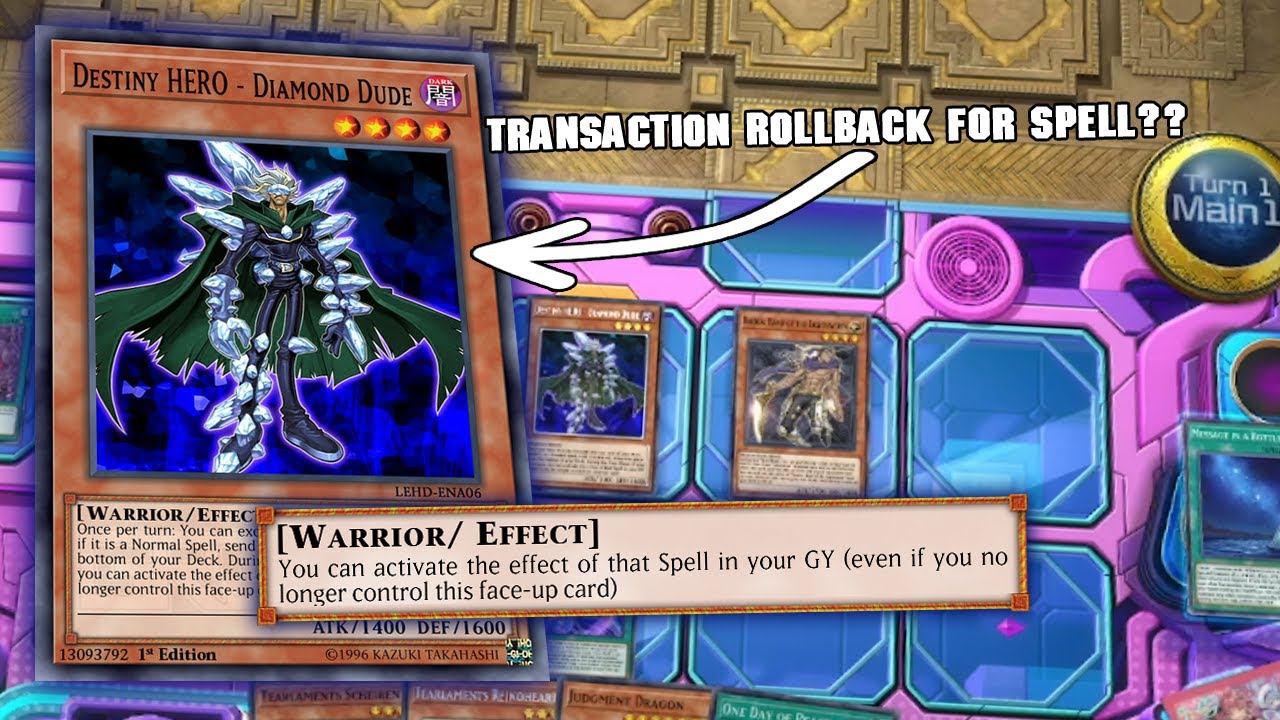 This card can ignore costs! transaction rollback for spell cards? ft Lightsworn Yugioh Master Duel