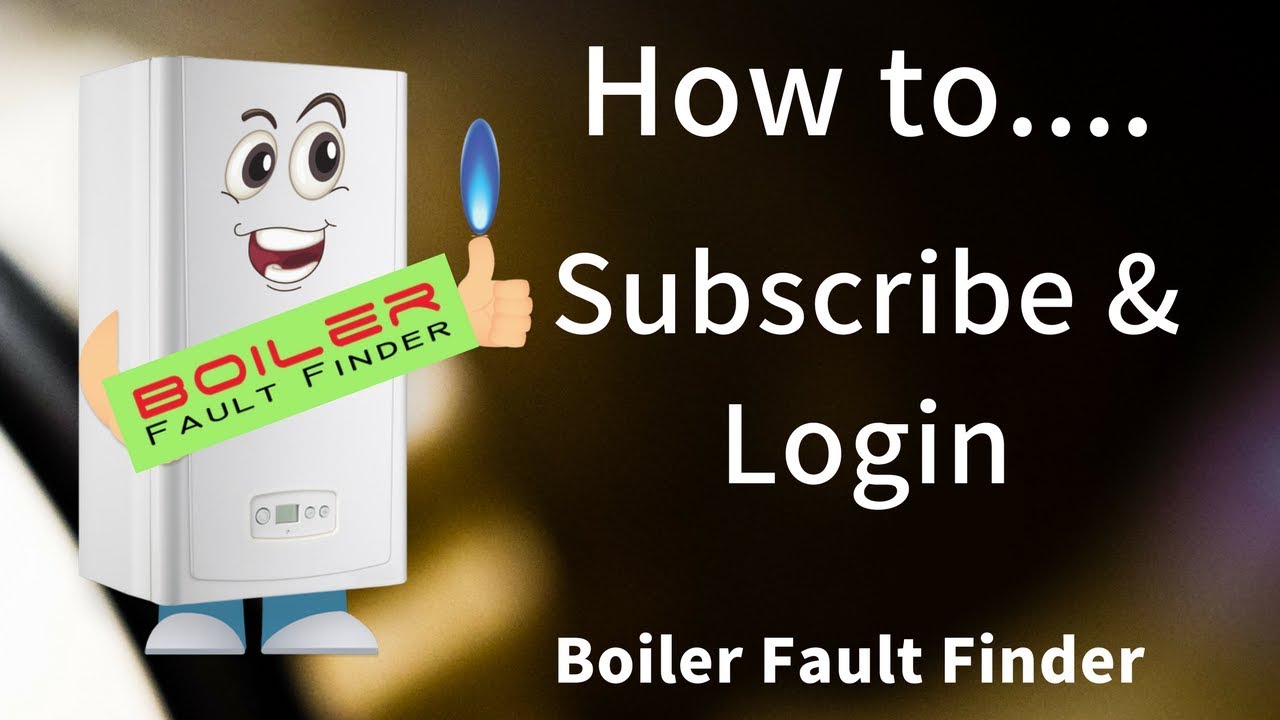 Setting up your Boiler Fault Finder account