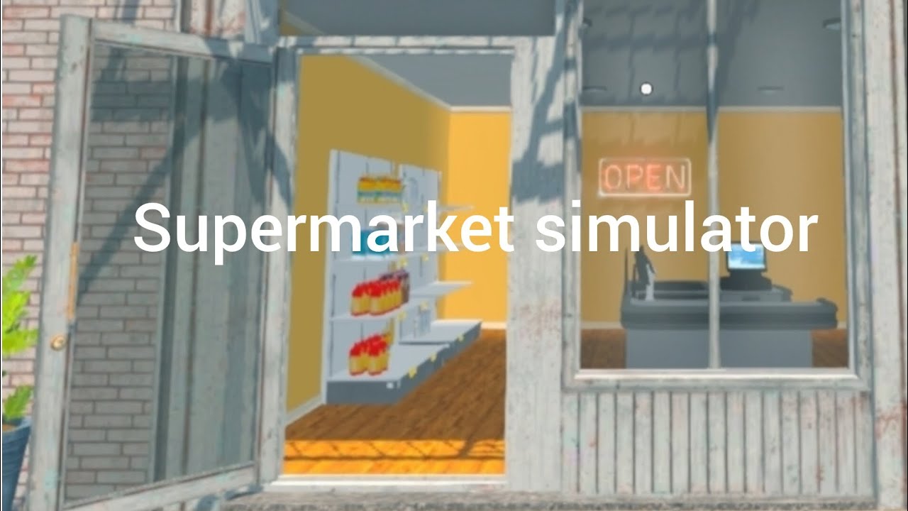 Supermarket simulator game play Tamil video