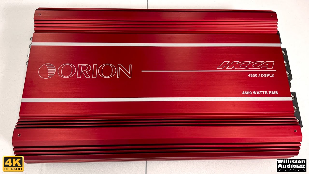 Orion HCCA 4500.1DSPLX is a SUBWOOFER Amplifier Powerhouse! [4K]