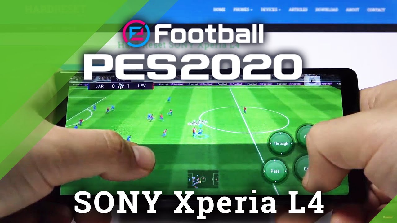 PES Gameplay on SONY Xperia L4 – Pro Evolution Soccer