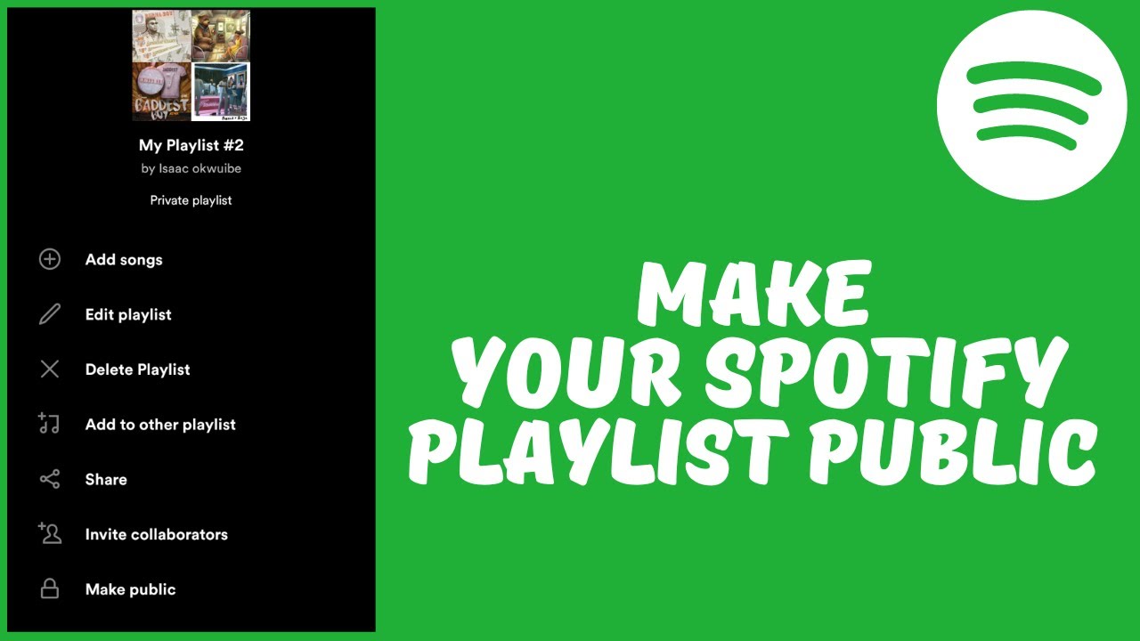 How To Make Spotify Playlist Public (2023)