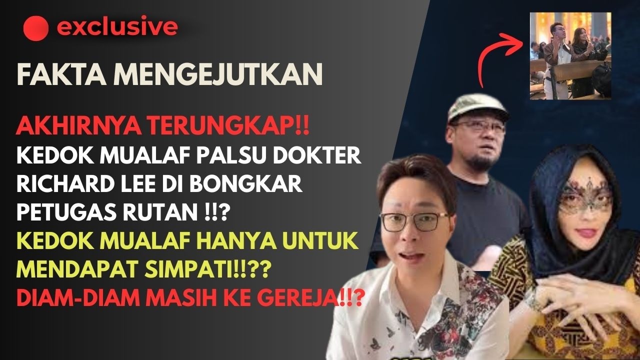 🔴TERUNGKAP! Kedok Mualaf Palsu Dokter Richard Le Dibongkar Petugas Rutan? Koh Hani Sampai Sakit Hati
