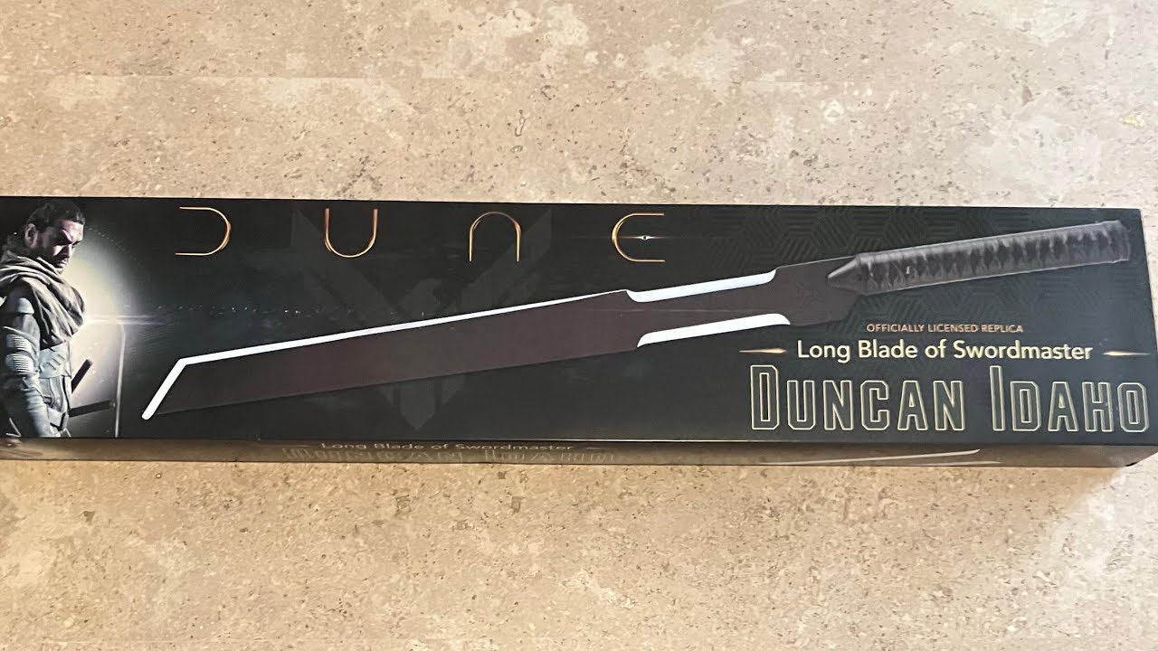 Обзор DUNE: Длинный клинок мастера меча Дункана Айдахо от United Cutlery в масштабе 1:1.