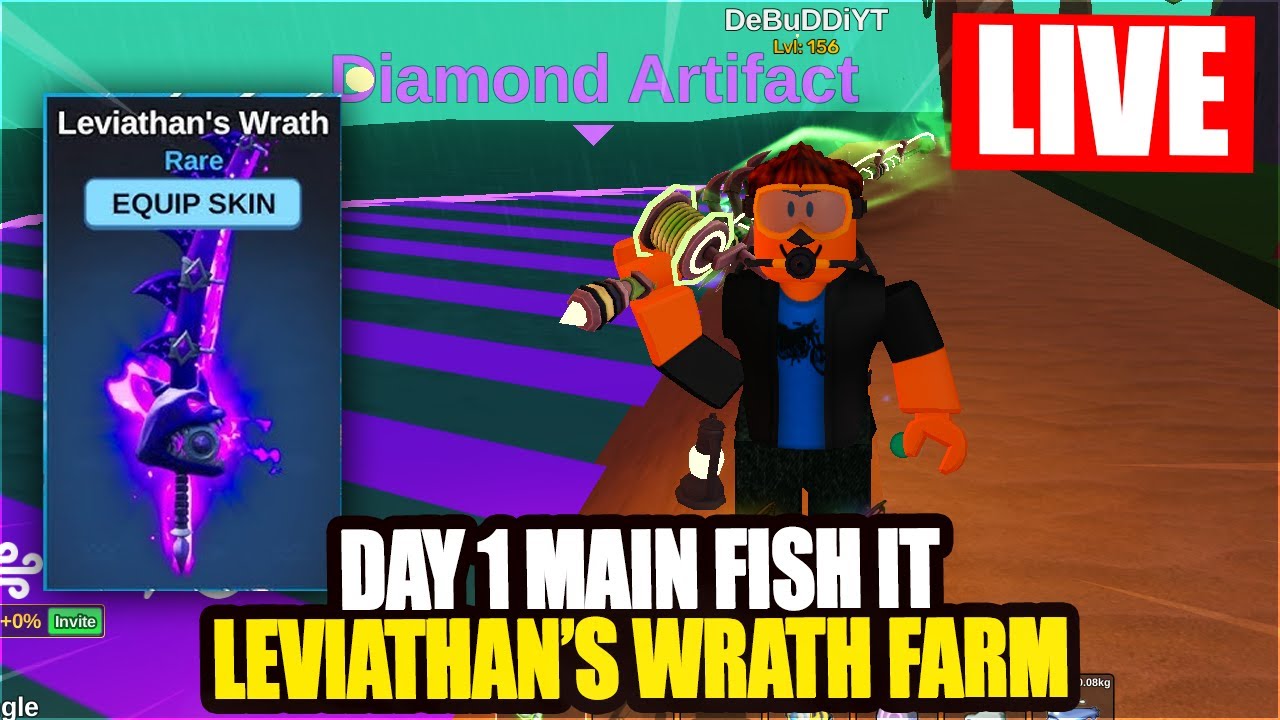 🔴 『SUBATHON』DAY 1  LEVIATHAN'S WRATH ROD!! DEAD SKELETON (ROBLOX STREAM 2026)