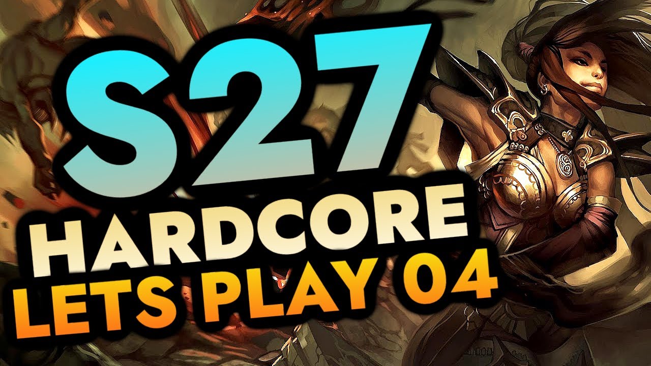 S27 HARDCORE LET'S PLAY | EP:04 TAL RASHA PUSHING - LIGHT'S CALLING DIABLO 3 SEASONAL WIZARD