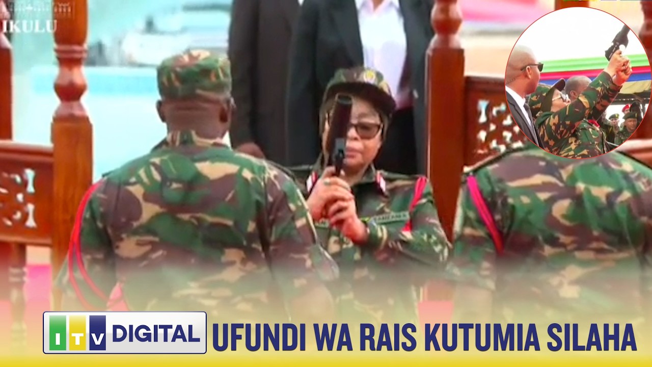 SHUHUDIA UWEZO WA RAIS SAMIA KUTUMIA SILAHA