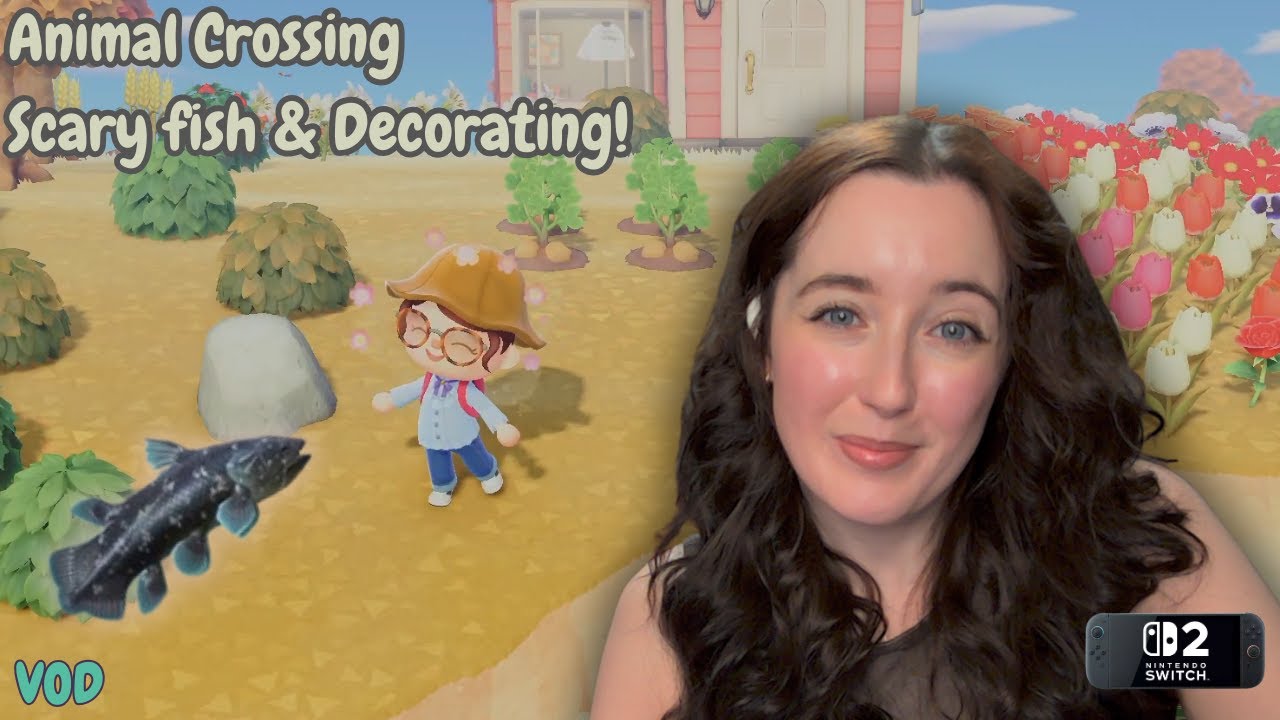 Lets Play Animal Crossing! Fishing & island decorating